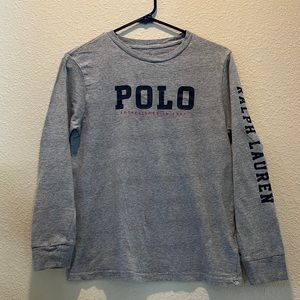 Long sleeve boys Polo shirt